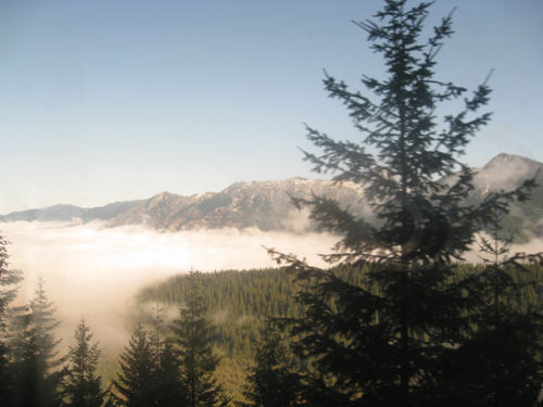 mountain fog